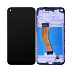 Touch+Display+Frame Samsung Galaxy A11 2020/A115 Preto Touch+Display+Frame Samsung Galaxy A11 2020/A115 Preto